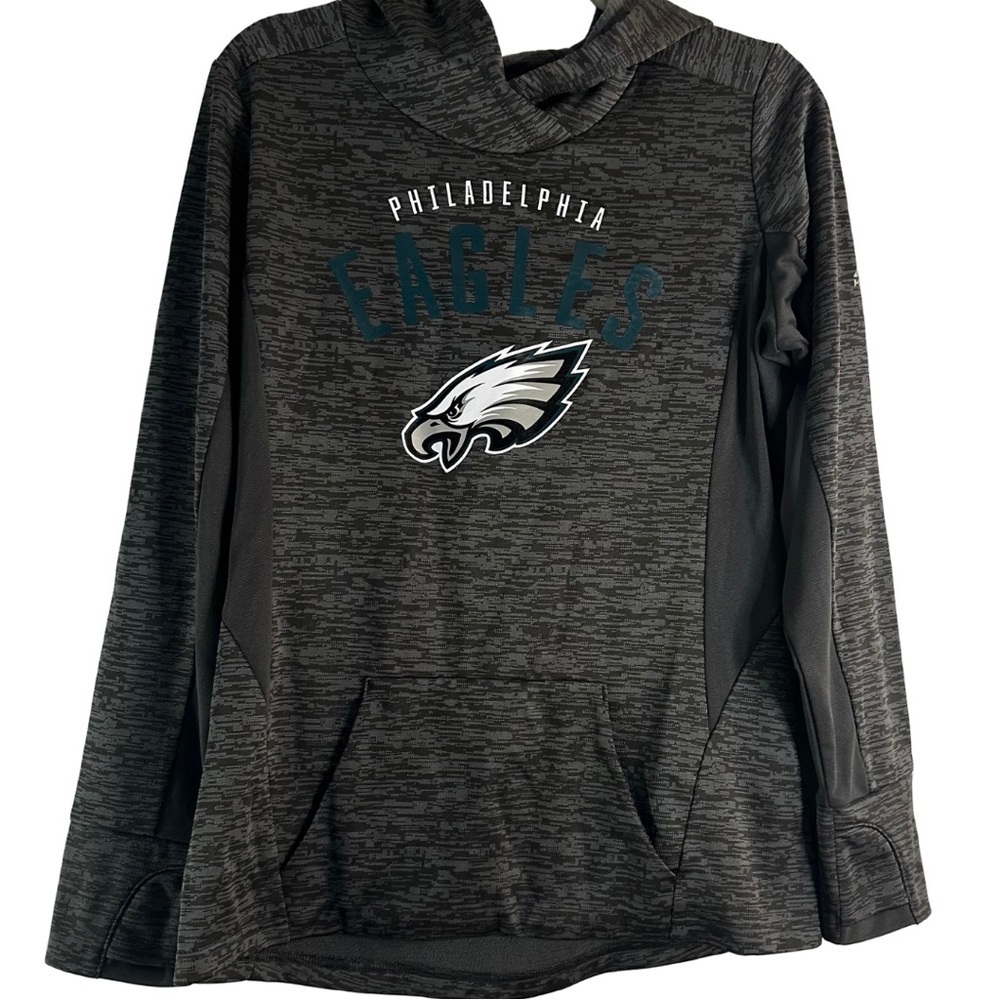 Philadelphia Eagles Hoodie Sweatshirt Majestic‎ Therma Base Men’s Medium